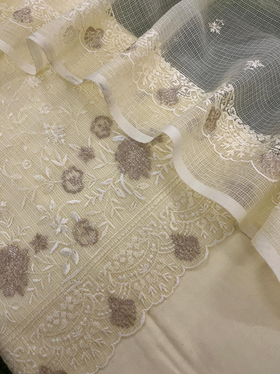 Beautiful Banarasi Kota Silk Unstitched Suit