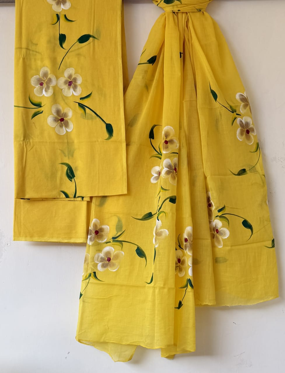 Pure Cotton Hand Block Printed Unstitched Suits.