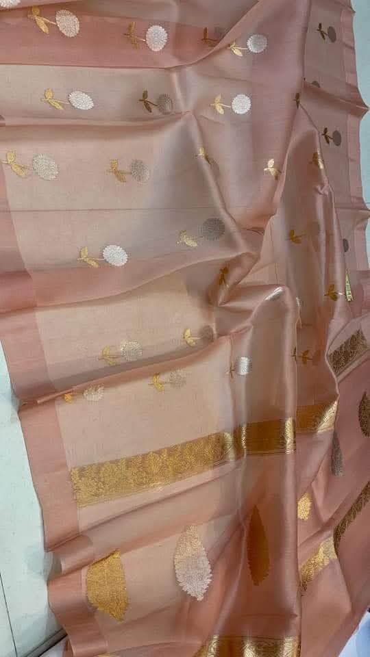 Banarasi Kora Organza Silk Saree.