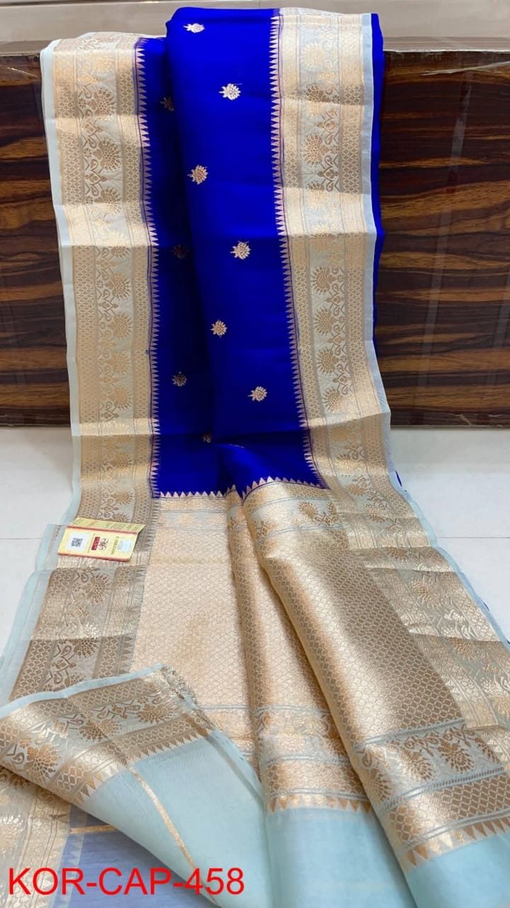 Banarasi Kora Organza Silk Saree.