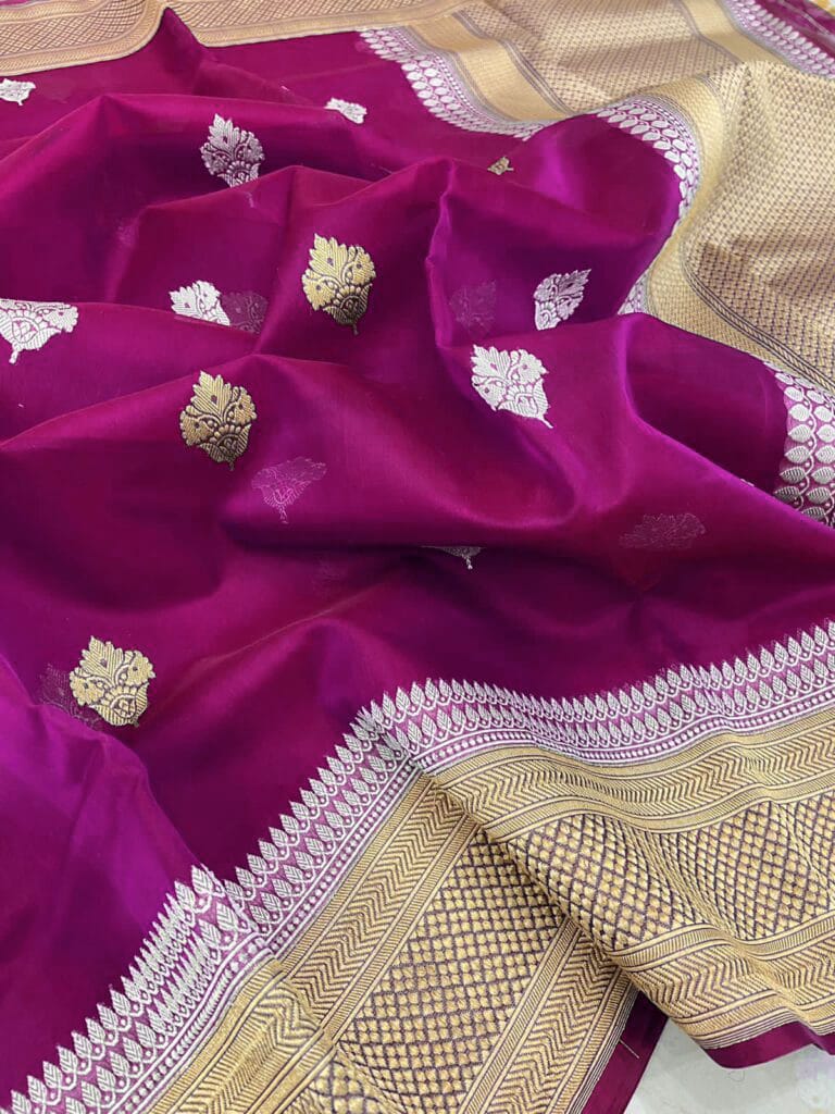 Banarasi Kora Organza Silk Saree