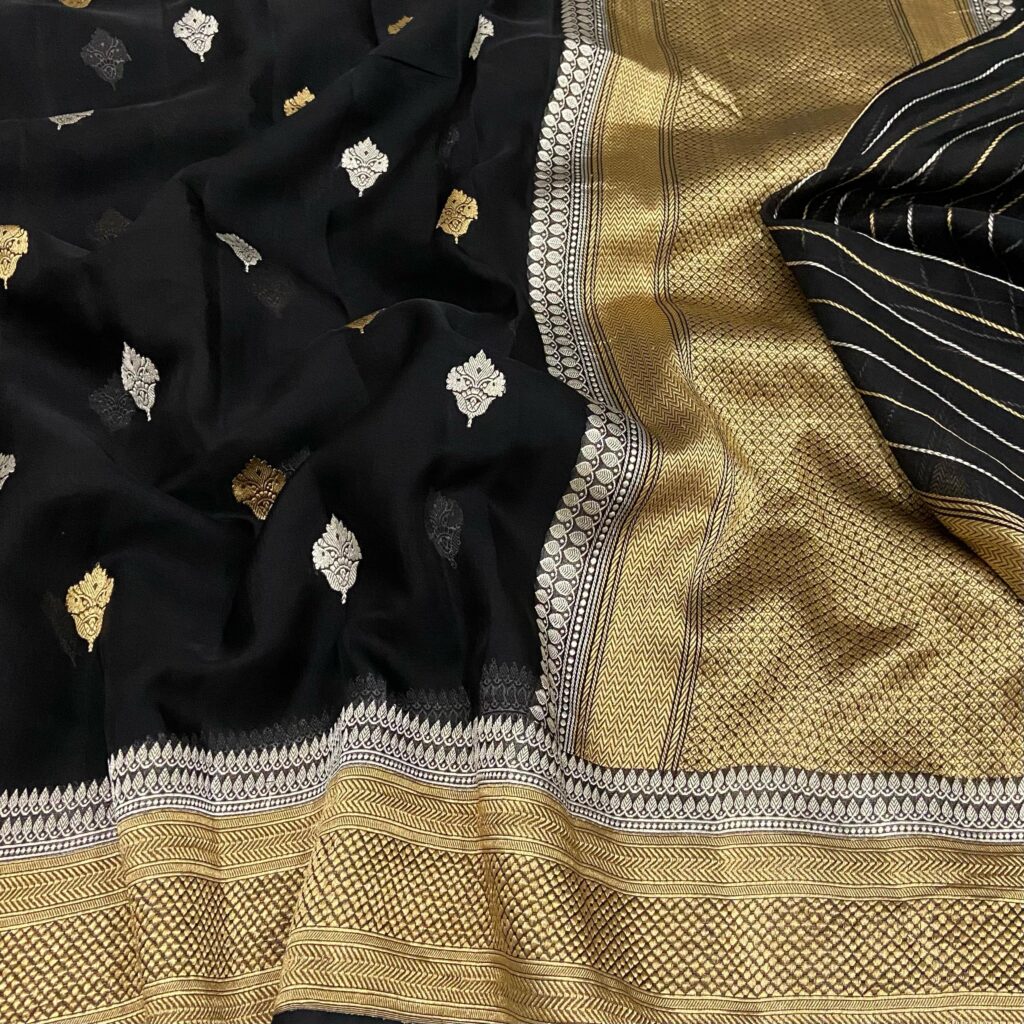 Banarasi Kora Organza Silk Saree.