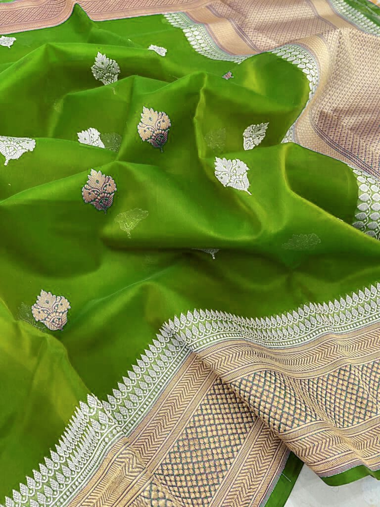 Banarasi Kora Organza Silk Saree