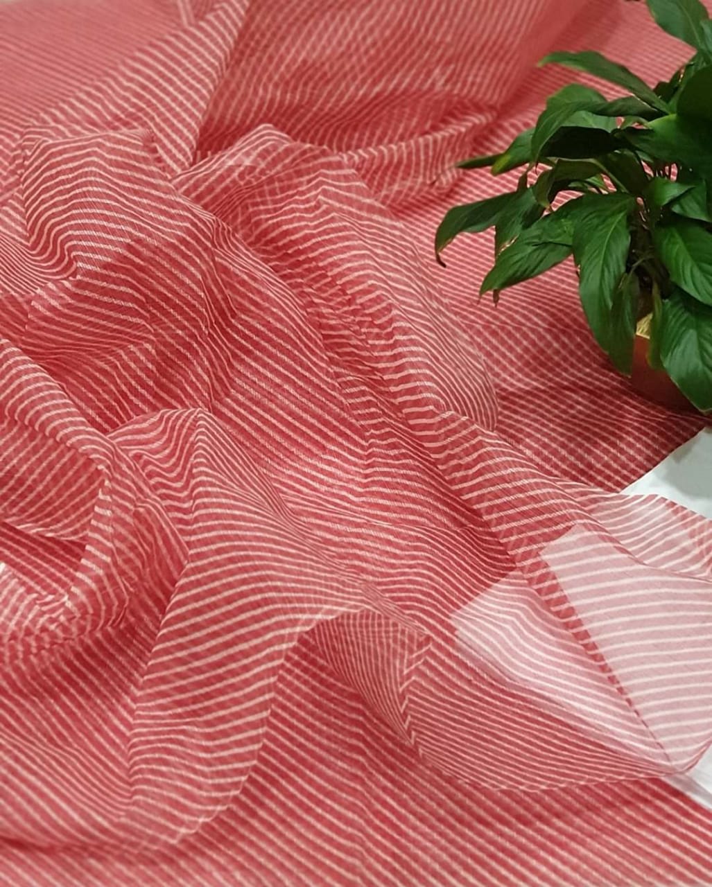 Pure Kota Doriya Leheriya Printed Unstitched Suits