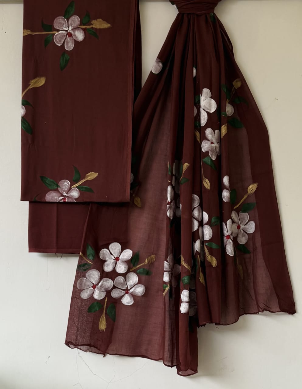 Pure Cotton Hand Block Printed Unstitched Suits.