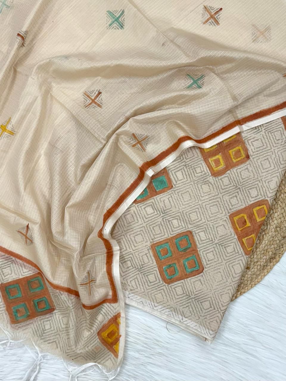 Beautiful Banarasi Kota Silk Unstitched Suit
