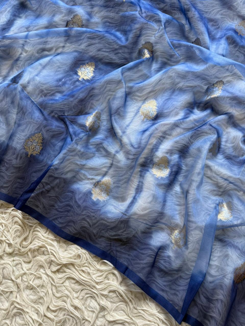 Banarasi Kora Organza Silk Saree.