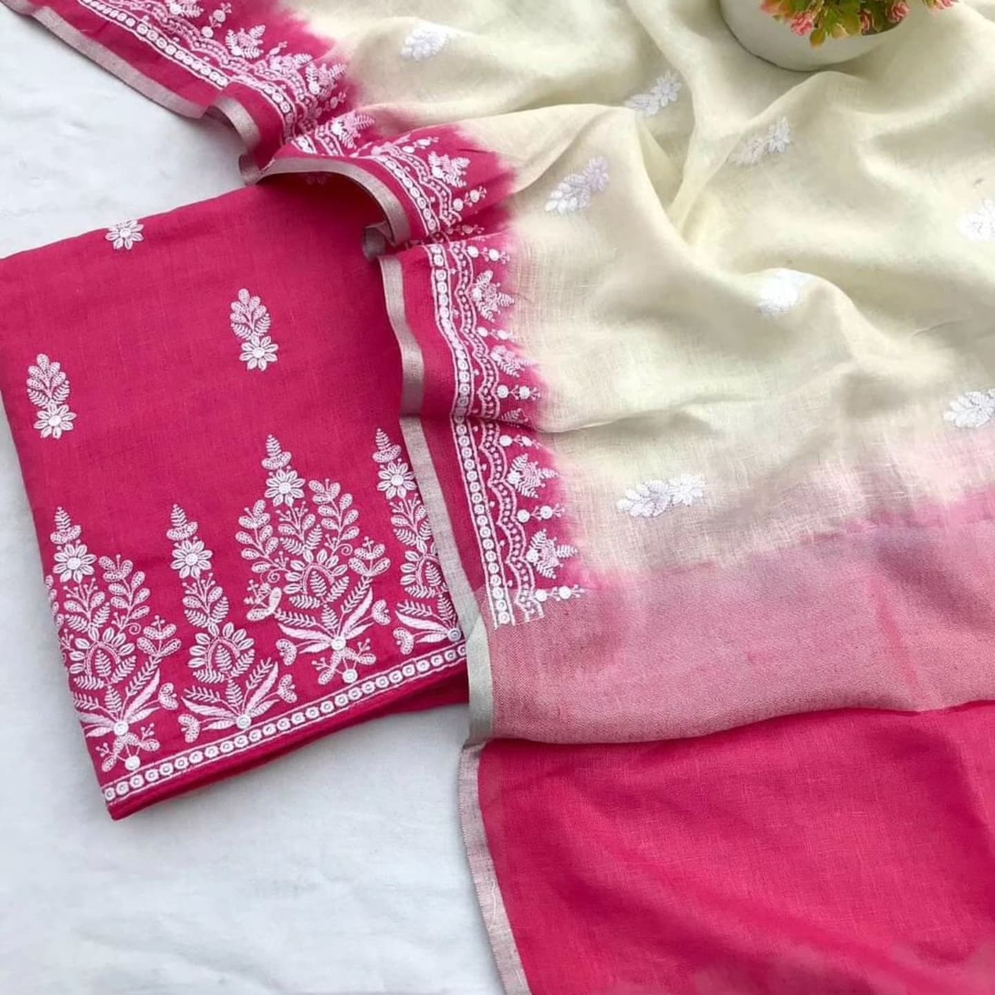 Bhagalpuri Khaddi Cotton Unstitched Suits.