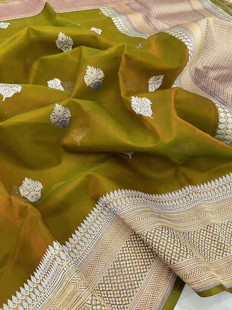 Banarasi Kora Organza Silk Saree