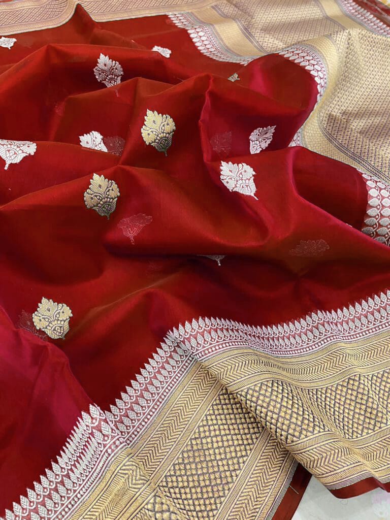 Banarasi Kora Organza Silk Saree