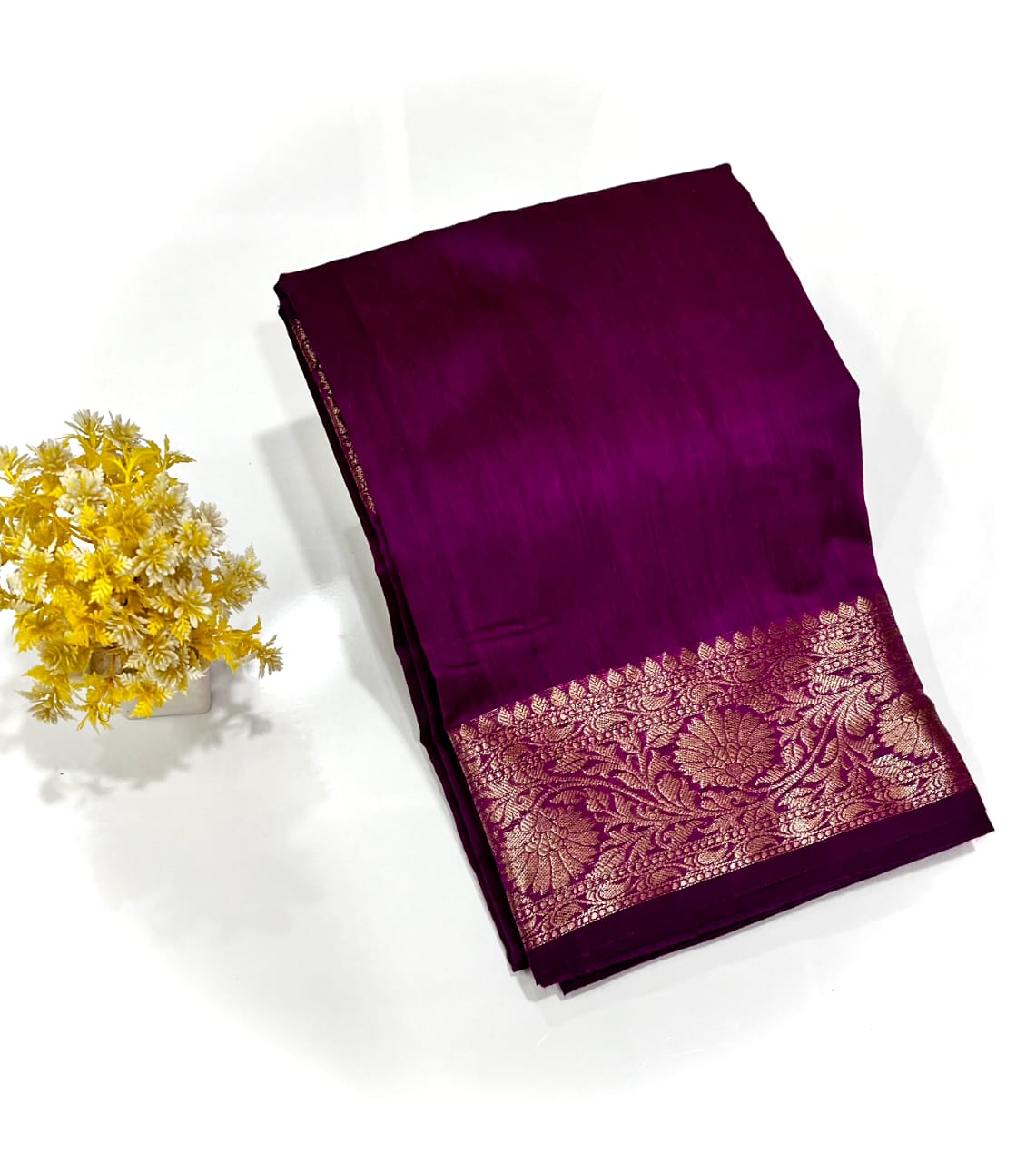 Banarasi Maheswari Cotton Soft Silk Saree