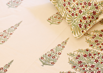 REFLECT THE BEAUTY OF HAND BLOCK PRINTING IN YOUR BEDSHEET