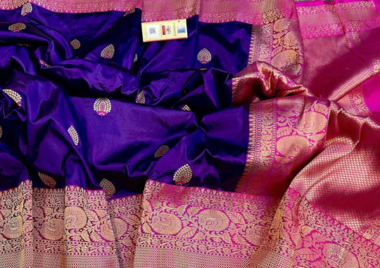 Purest Form of Banarasi Sarees - Katan Silk Sarees