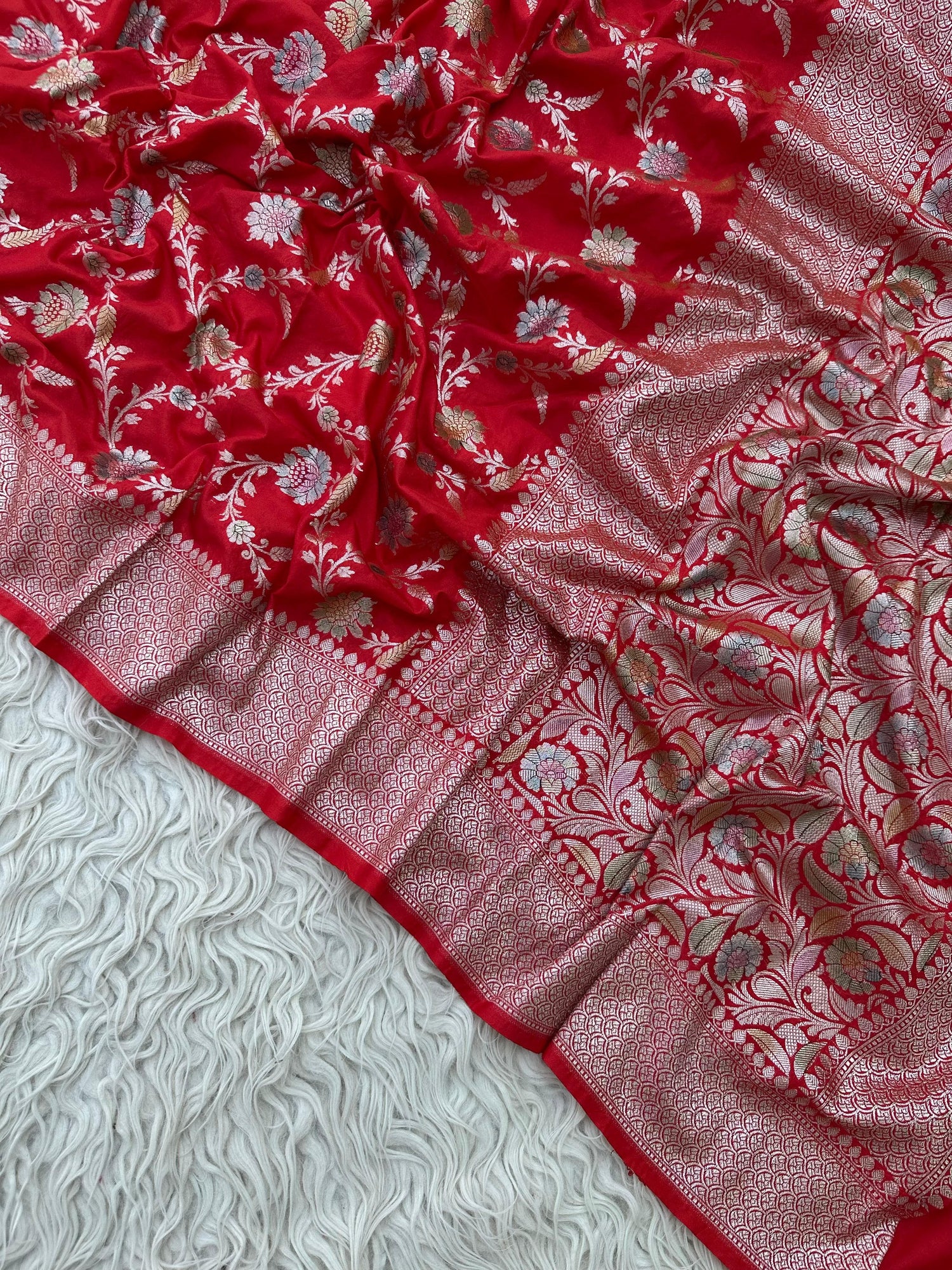 Banarasi Mashru Silk Saree