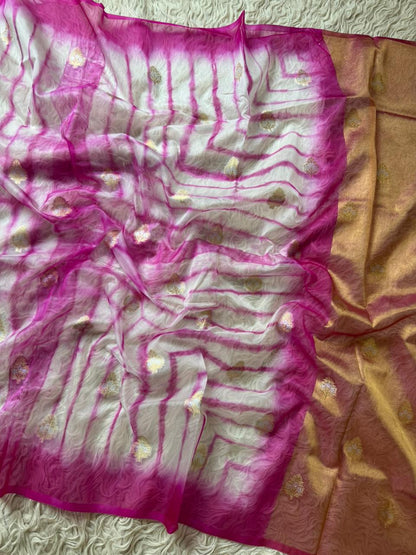 Banarasi Kora Organza Silk Saree.