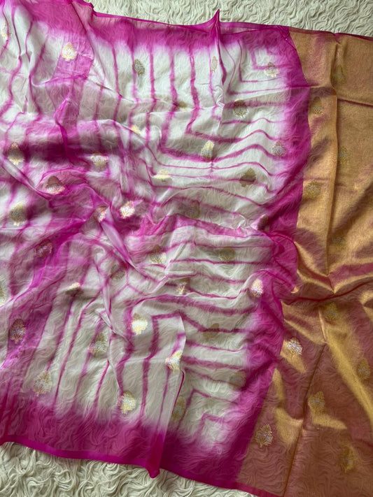 Banarasi Kora Organza Silk Saree.