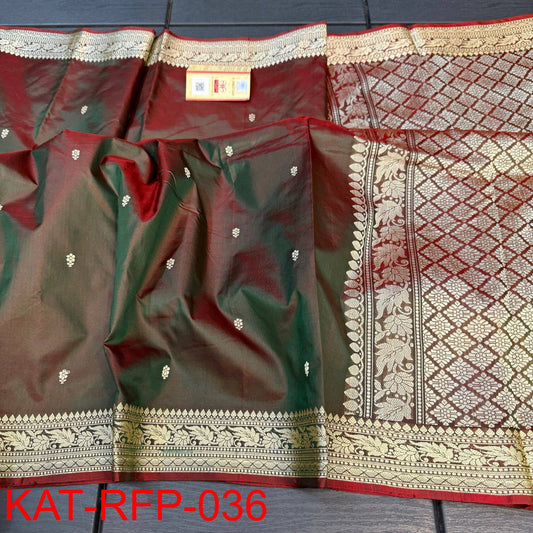 Pure Banarasi Handloom Katan Silk Saree