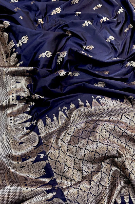 Banarasi Handloom  Katan Silk Saree