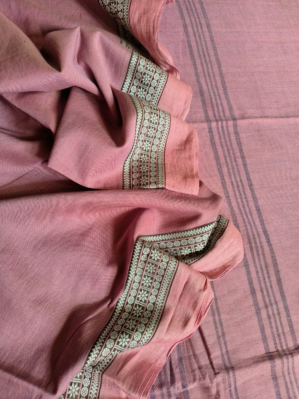 Beautiful Cotton Mulmul Saree