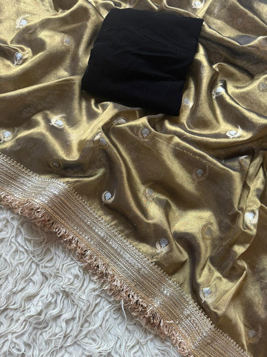 Banarasi Most Trending Tissue Silk Saree.