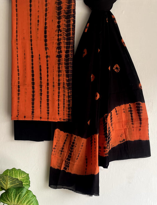 Pure Cotton Hand Block Printed Unstitched Suits.