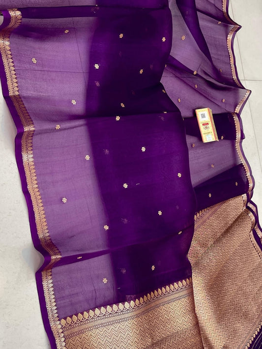 Banarasi Kora Organza Silk Saree.