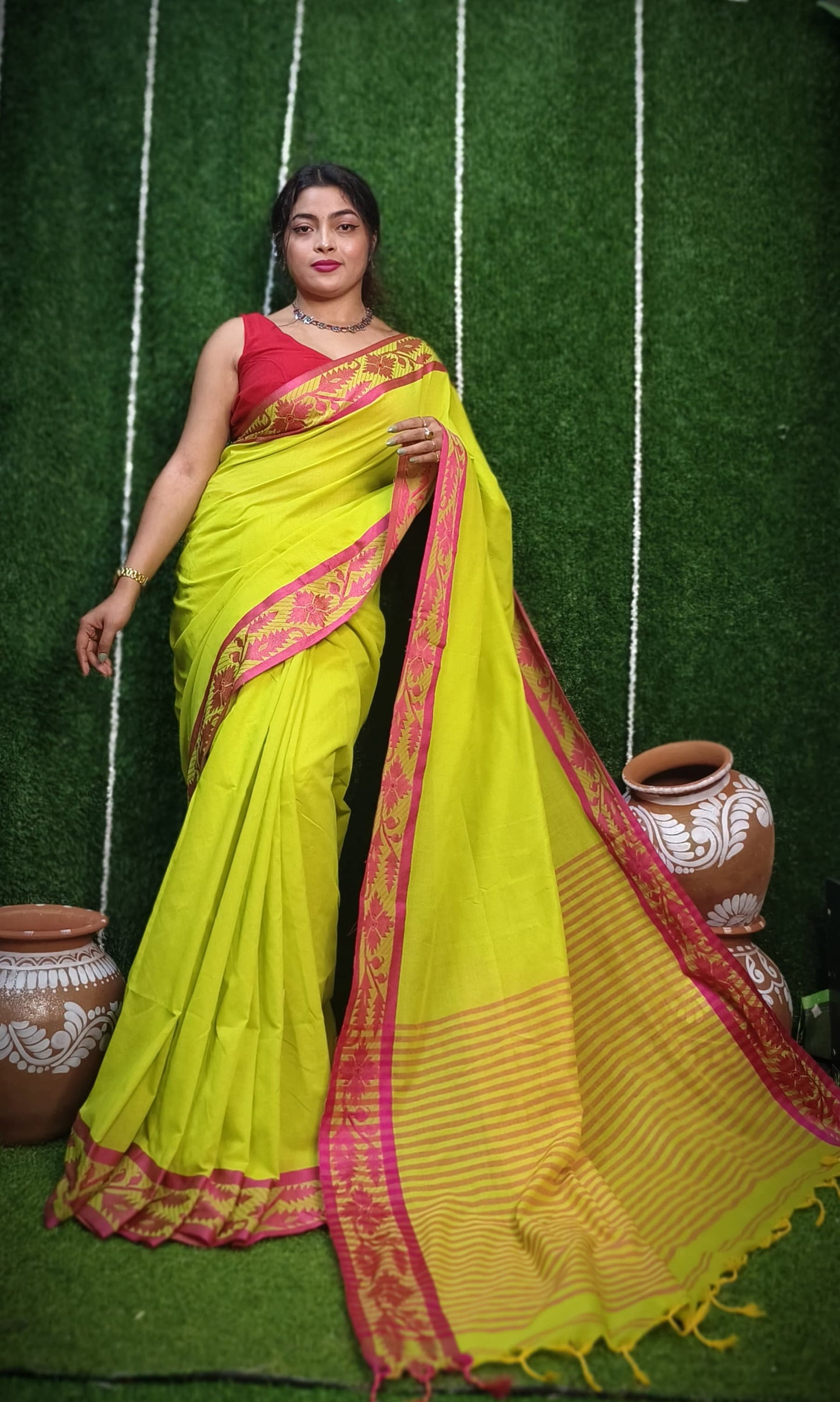 Beautiful Bengal Handloom Cotton Sarees