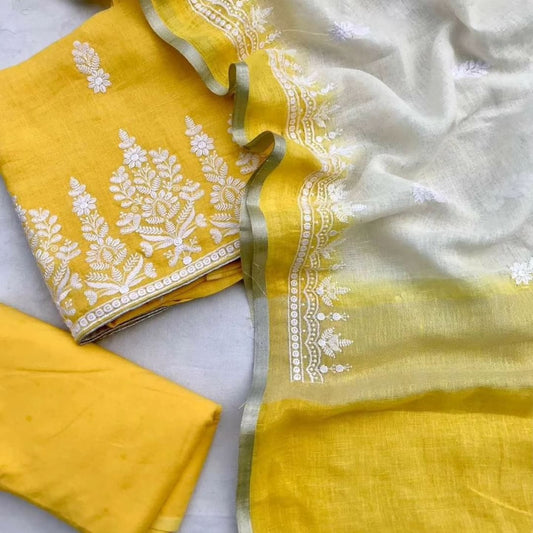 Bhagalpuri Khaddi Cotton Unstitched Suits