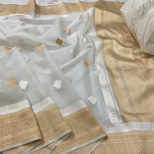 Banarasi Kora Organza Silk Saree.