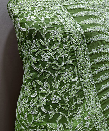 Pure Georgette Chikankari Work Saree.