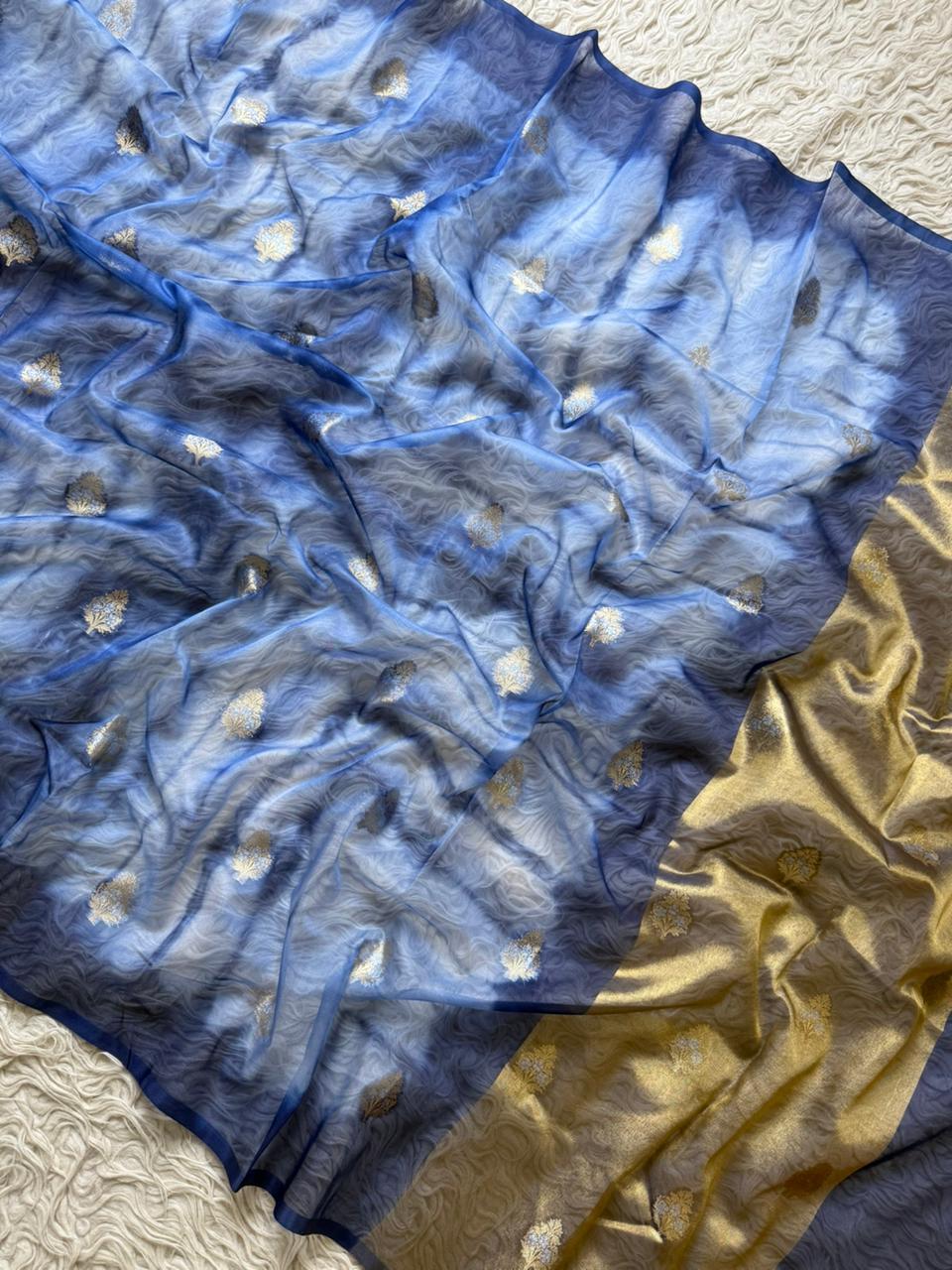 Banarasi Kora Organza Silk Saree.