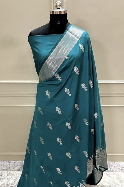 Banarasi Handloom  Katan Silk Saree.