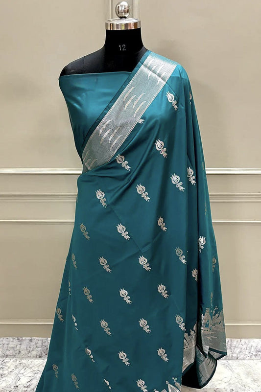 Banarasi Handloom  Katan Silk Saree.