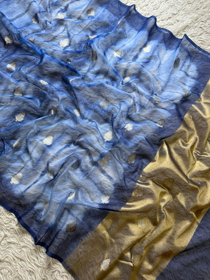 Banarasi Kora Organza Silk Saree.