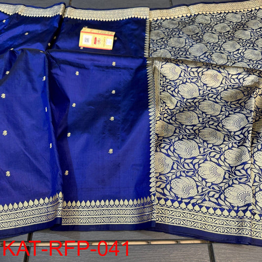 Pure Banarasi Handloom Katan Silk Saree