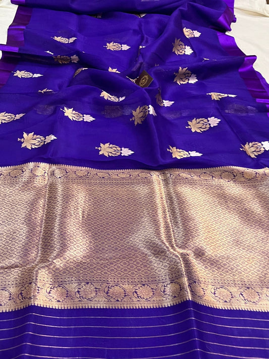 Banarasi Kora Organza Silk Saree