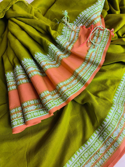 Beautiful Cotton Mulmul Saree