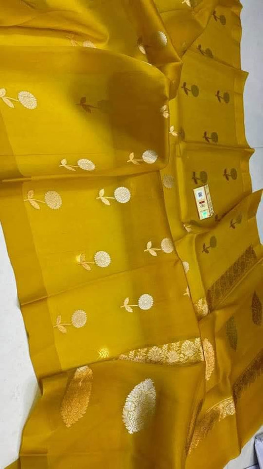 Banarasi Kora Organza Silk Saree.