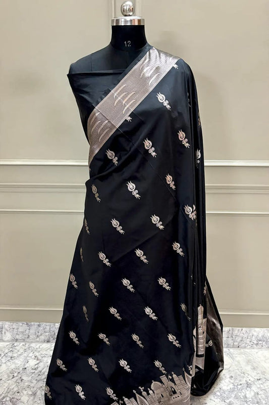 Banarasi Handloom  Katan Silk Saree