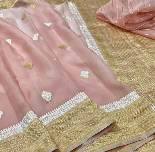 Banarasi Kora Organza Silk Saree.