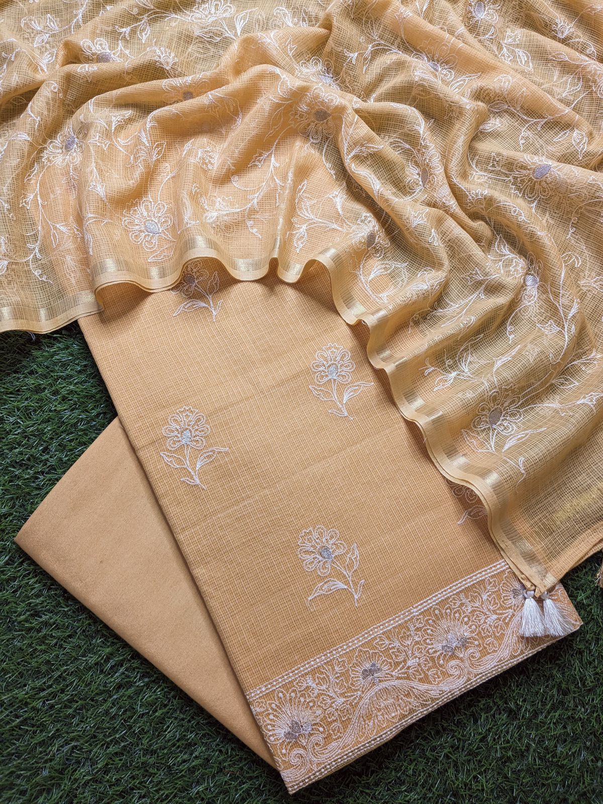 Beautiful Banarasi Kota Silk Unstitched Suit