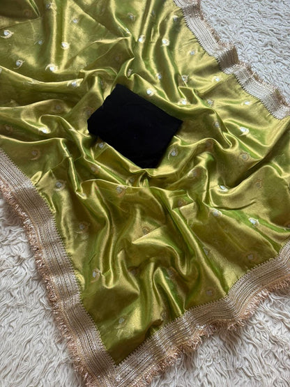 Banarasi Most Trending Tissue Silk Saree.