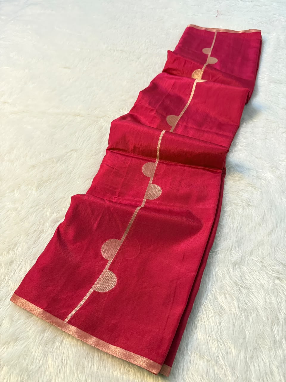 Banarasi Viscose Georgette Silk Saree.