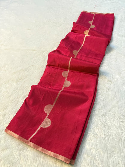 Banarasi Viscose Georgette Silk Saree.