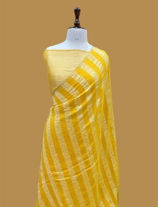 Pure Banarasi Handloom Munga Silk Saree.