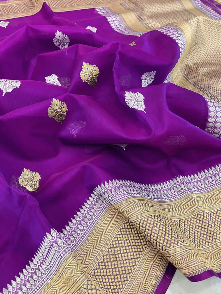 Banarasi Kora Organza Silk Saree.