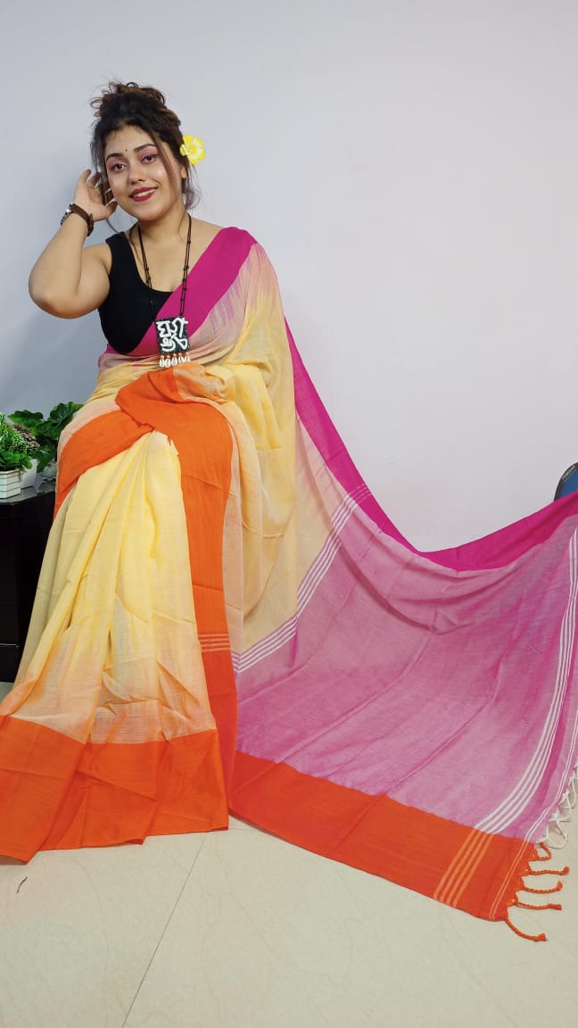 Beautiful Bengal Handloom Cotton Sarees