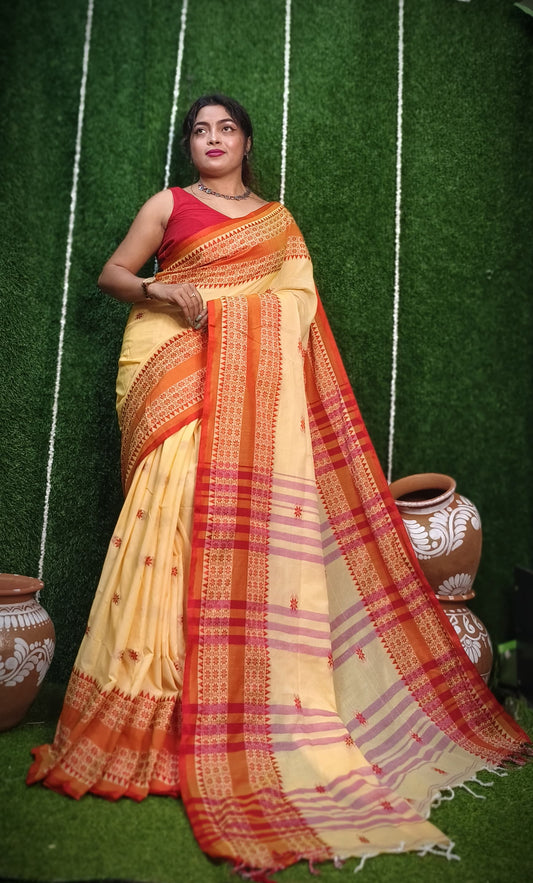 Beautiful Bengal Handloom Cotton Sarees