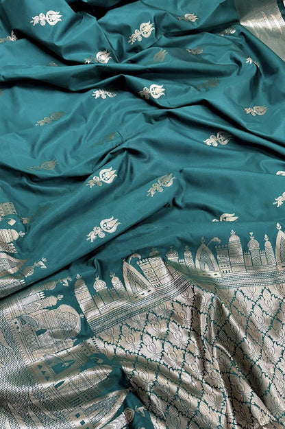 Banarasi Handloom  Katan Silk Saree.