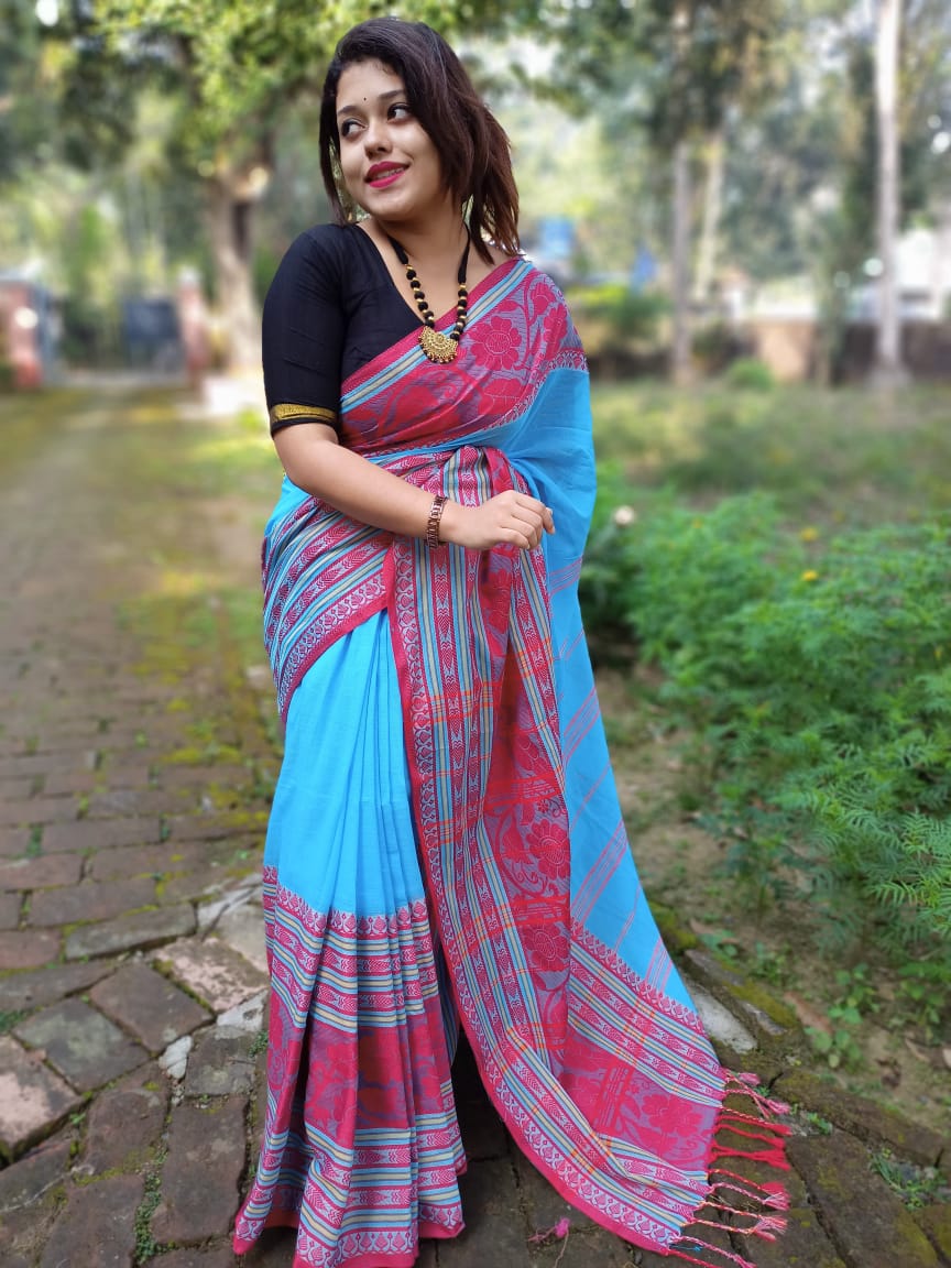 Beautiful Bengal Handloom Cotton Sarees